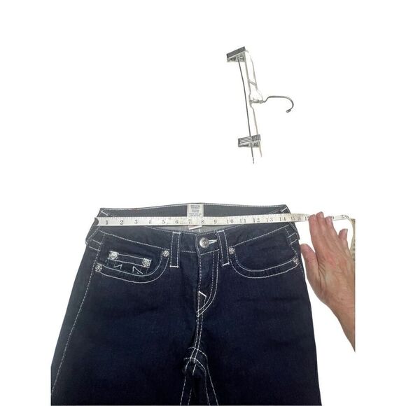 True Religion Johnny Low rise-Straight Jeans Sz 28 - Picture 5 of 6